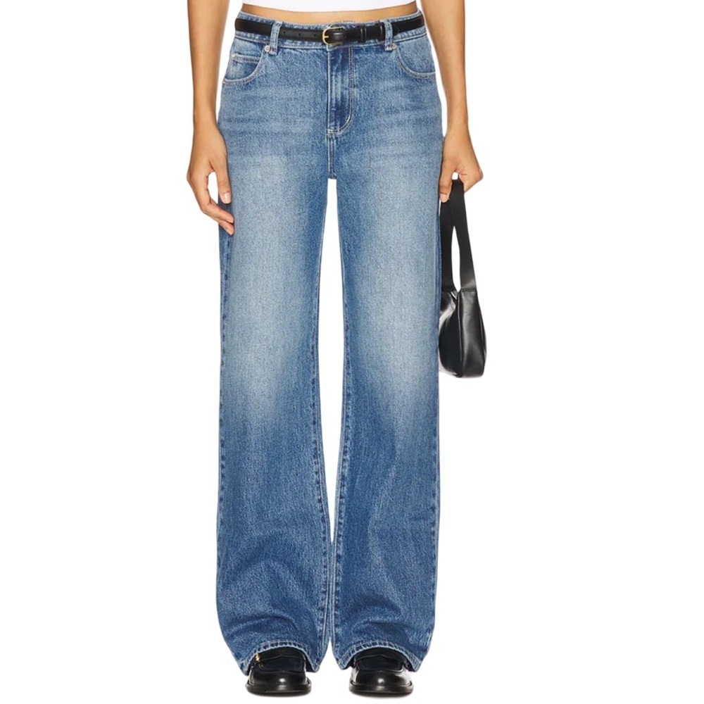 ROLLA'S Kate Baggy Mid Rise Wide Leg Blue Jeans Womens Size 29 New With Tags